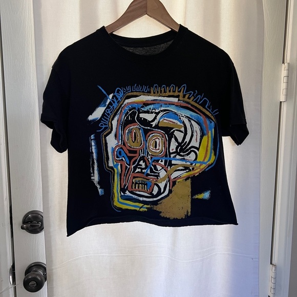 Jean-Michel Basquiat Artist Tee 100% Cotton - Picture 2 of 2